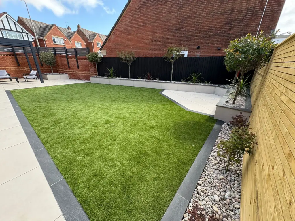 artifical-grass-installed-garden-makeover-bridgend-south-wales