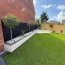 artifical-grass-installed-with-sleepers-garden-makeover-bridgend-south-wales