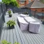 closeup-composite-decking-installed-seating-area-landscaped-garden-south-wales